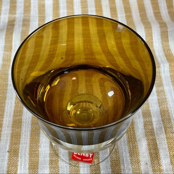 Denby Brown Champagne Dessert Cased Coupe Glasses Set Of Set of 5 - Picture 4 of 8